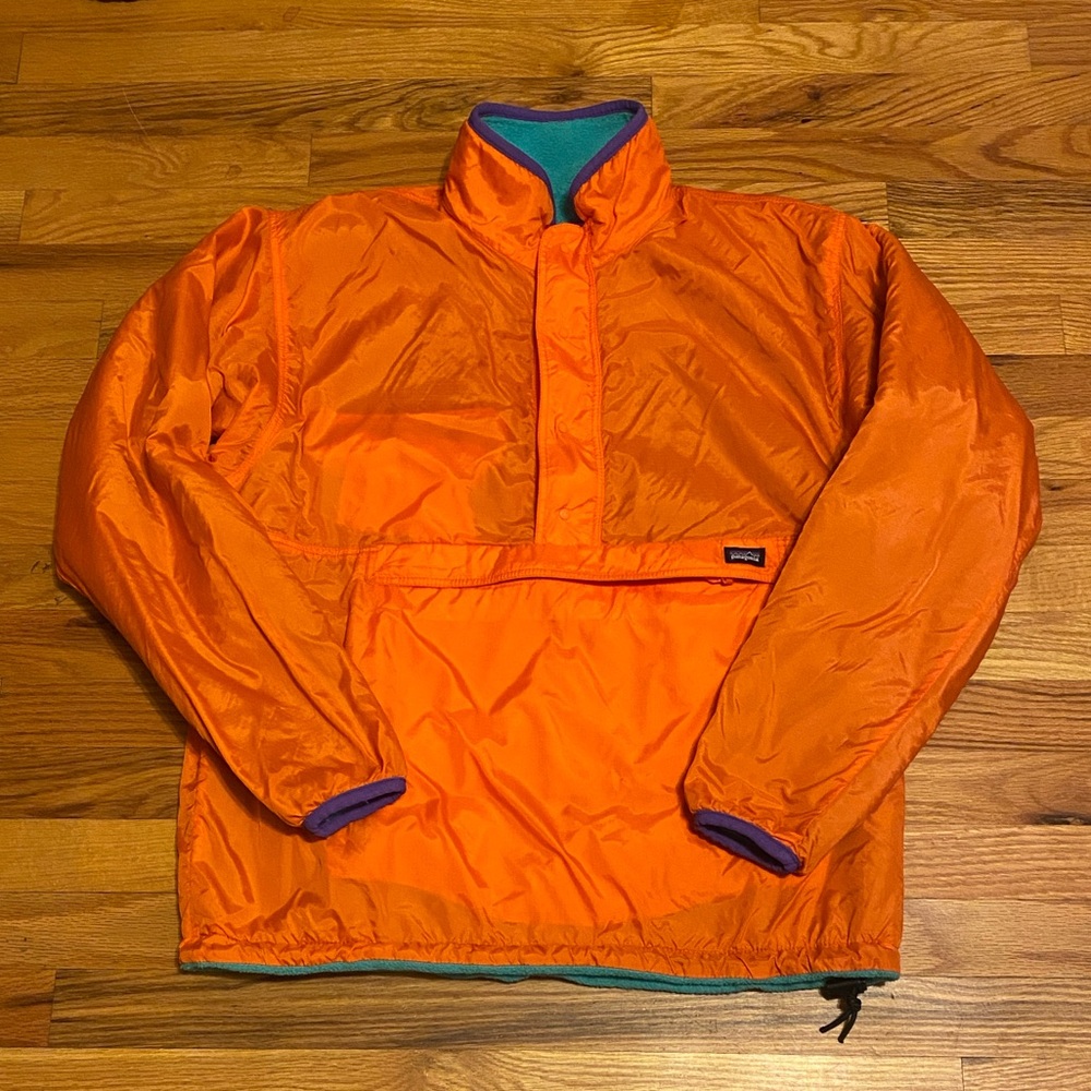 Patagonia Rare Glissade Reversible Vintage 2000 Deep Pile Pullover Men’s M- EUC